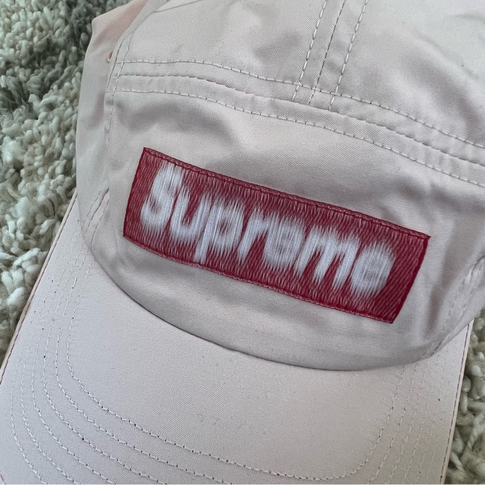 ❤️ New❤️ SUPREME Reversed Label Camp Cap - Picture 3 of 7